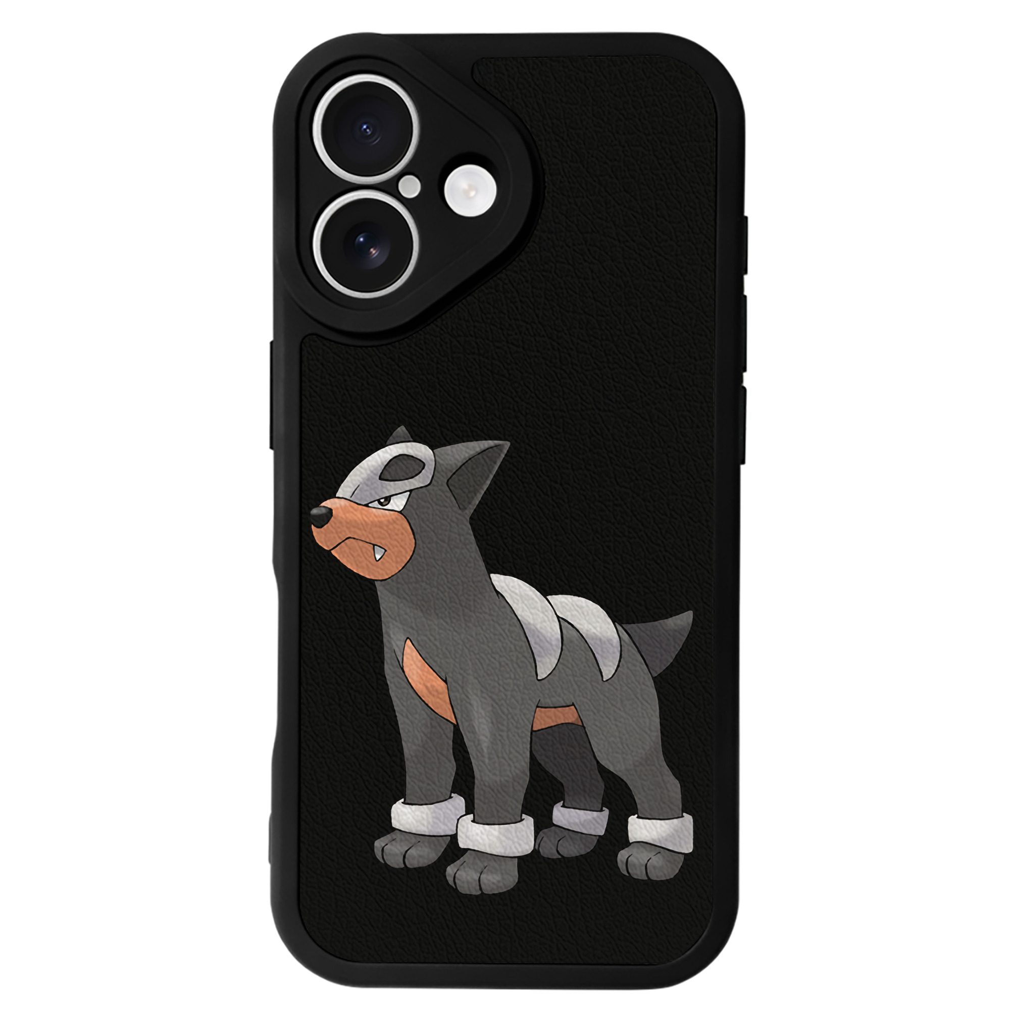 （画像用） ポケットモンスター Pokémon 【iPhone 16シリーズ対応】シリコンスマホケース（レザー調） 材質：シリコン